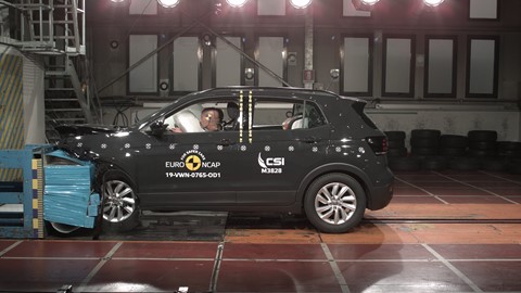 Volkswagen T-Cross - Frontal Offset Impact test 2019