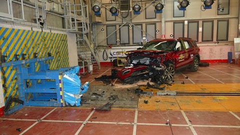Ford Explorer - Frontal Offset Impact test 2019 - after crash