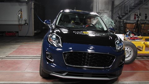 Ford Puma - Side crash test 2019
