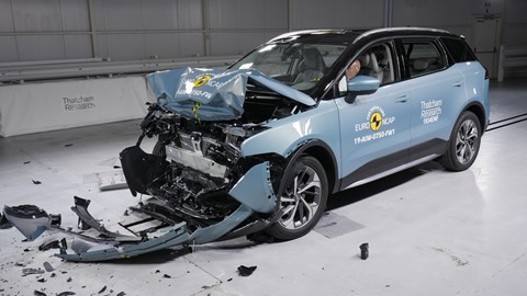 Aiways U5 - Frontal Full Width test 2019 - after crash