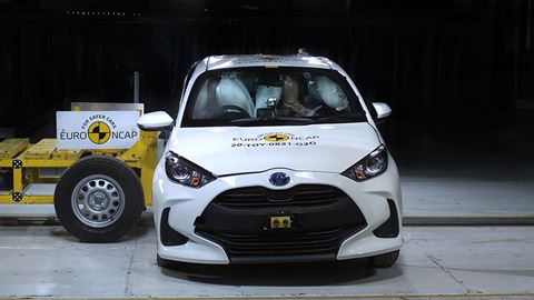 Toyota Yaris - Far-Side impact test 2020