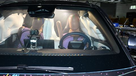 BYD ATTO 3 - Far-Side impact test 2022 - after crash