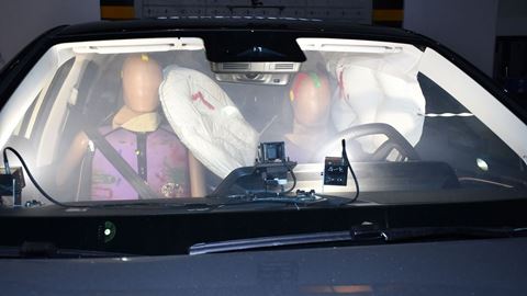 CHERY OMODA5 - Far-Side impact test 2022 - after crash