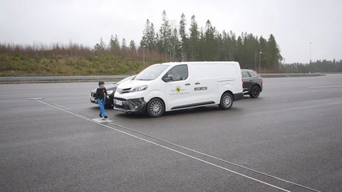 Toyota PROACE Commercial Van Safety Tests 2023