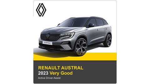 Renault Austral Euro NCAP Assisted Driving Results 2023