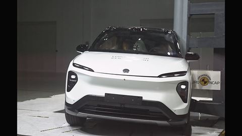 NIO EL7 Side Pole test 2023