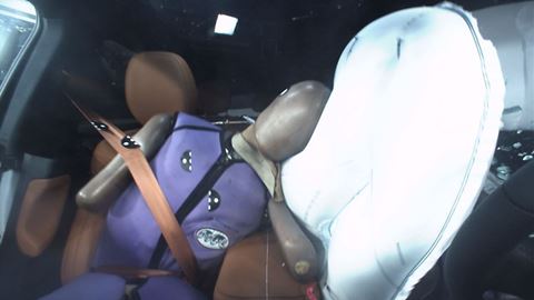 XPENG G9 Far Side impact test 2023