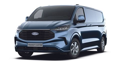 Ford Transit Custom Commercial Van Safety Tests 2025