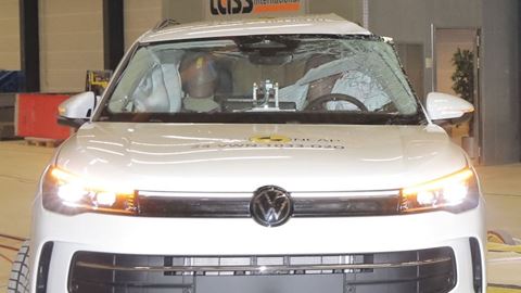 VW Tiguan Far Side impact test 2024