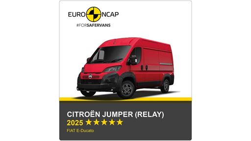 Citro n Jumper Relay Euro NCAP Commercial Van Safety Results 2025