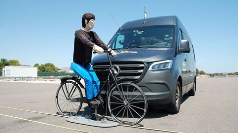 Mercedes Benz Sprinter Commercial Van Safety Tests 2025