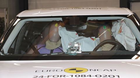 Ford Explorer Far Side impact test 2024 after crash