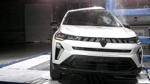 Renault Symbioz Side Pole test 2024