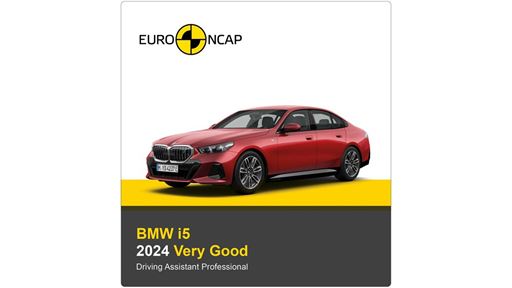 BMW i5 Euro NCAP Assisted Driving Results 2024