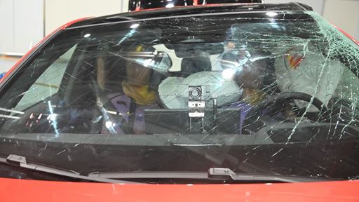 Deepal S07 Far Side impact test 2024 after crash