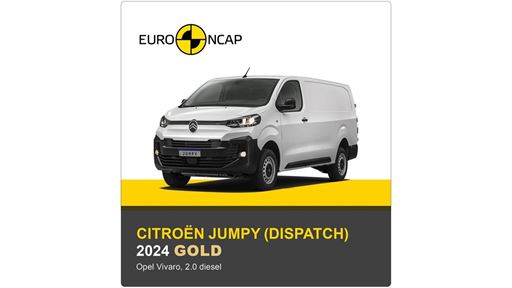 Citro n Jumpy Dispatch Euro NCAP Commercial Van Safety Results 2024