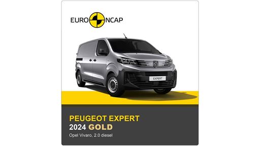 Peugeot Expert Euro NCAP Commercial Van Safety Results 2024