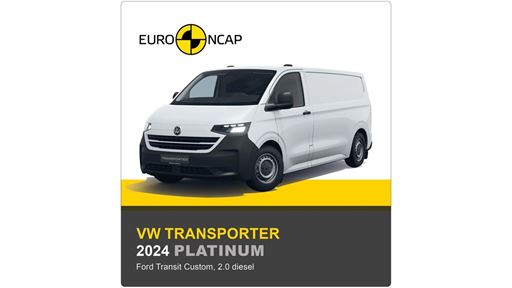 VW Transporter Euro NCAP Commercial Van Safety Results 2024