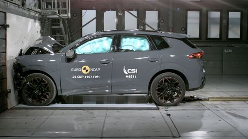 Cupra TERRAMAR Full Width Rigid Barrier test 2025