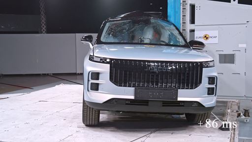 JAECOO 7 PHEV Side Pole test 2025