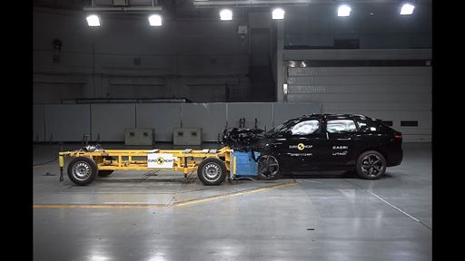 Voyah COURAGE Mobile Progressive Deformable Barrier test 2025