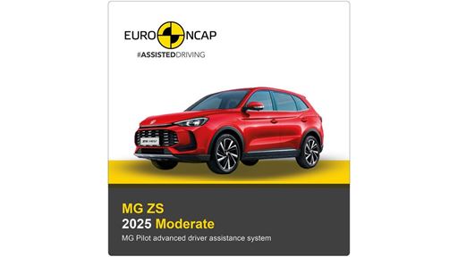 MG ZS Euro NCAP Assisted Driving Results 2025