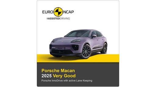 Porsche Macan Euro NCAP Assisted Driving Results 2025
