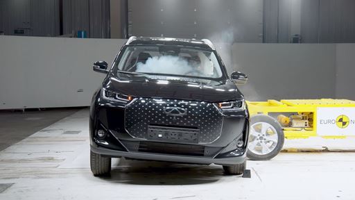 CHERY TIGGO 7 Side Mobile Barrier test 2025