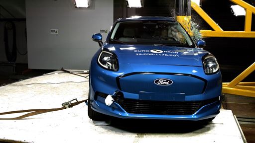 Ford Puma Side Pole test 2022