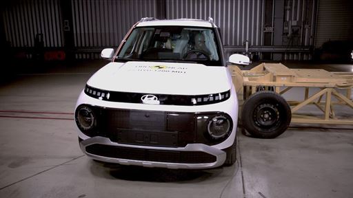 Hyundai INSTER Side Mobile Barrier test 2025