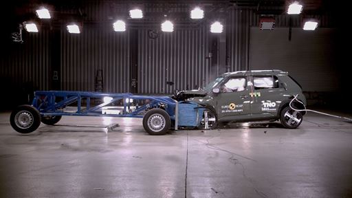 Hyundai INSTER Mobile Progressive Deformable Barrier test 2025