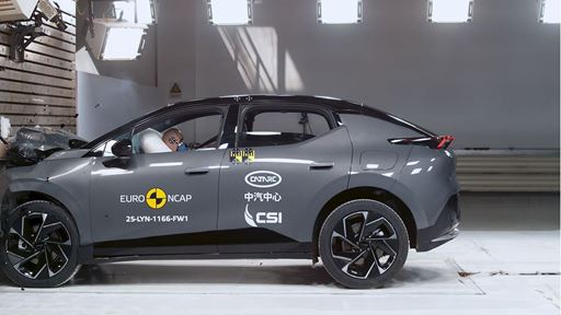 Lynk Co 02 Full Width Rigid Barrier test 2025
