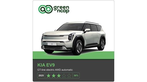 Kia EV9 Green NCAP results 2025