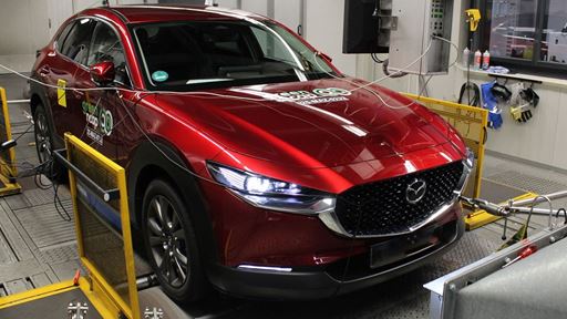 MAZDA CX 30 Green NCAP results 2025