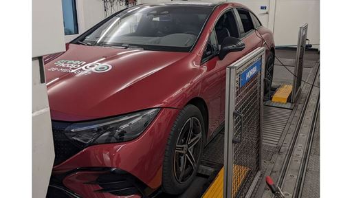 Mercedes Benz EQE 350 Green NCAP results 2025