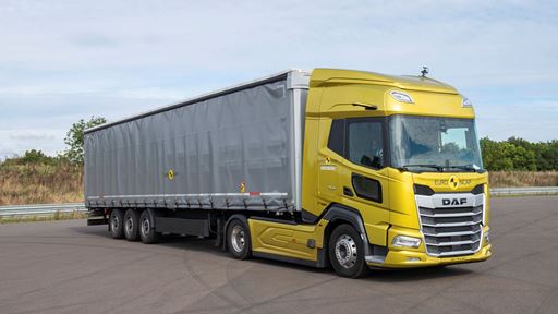 DAF XF 4x2 Tractor Unit 2024 Commercial Truck Safety Tests