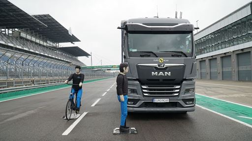 MAN TGX 4x2 Tractor Unit 2024 Commercial Truck Safety Tests