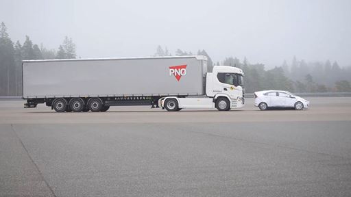 Scania G series 4x2 Tractor Unit 2024 Commercial Truck Safety Tests