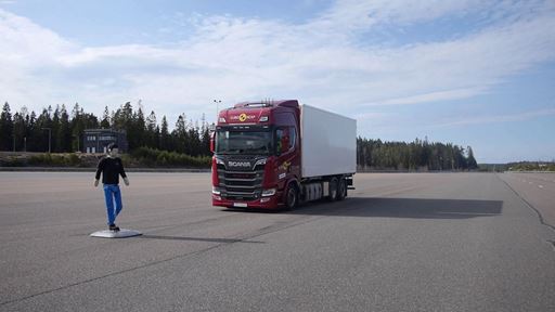 Scania R series 6x2 Rigid 2025 Commercial Truck Safety Tests