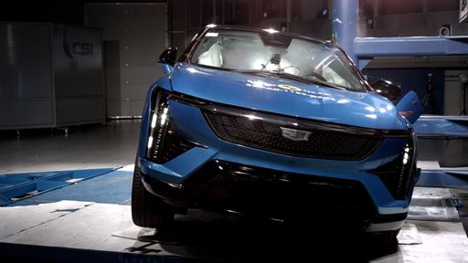 Cadillac Optiq Side Pole test 2025