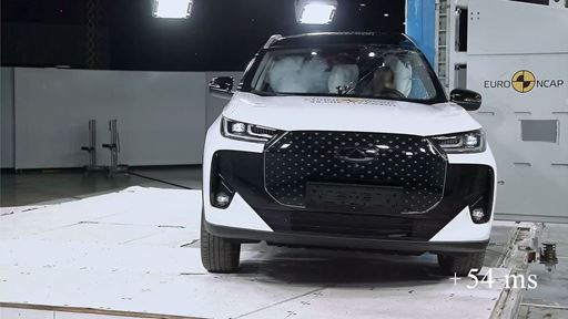 Chery TIGGO 7 Side Pole test 2025