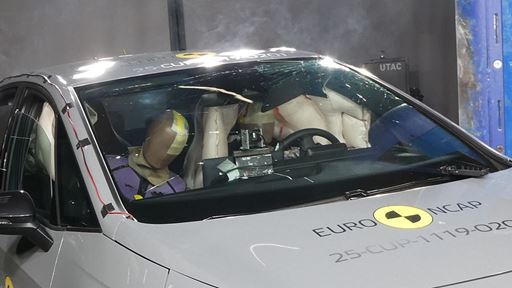 Cupra BORN Far Side impact test 2025 after crash
