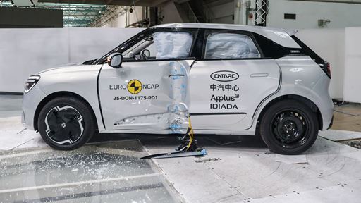 Dongfeng BOX Side Pole test 2025 after crash