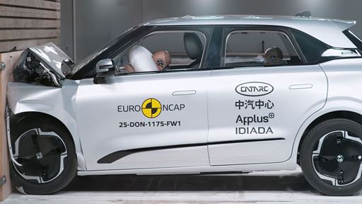 Dongfeng BOX Full Width Rigid Barrier test 2025