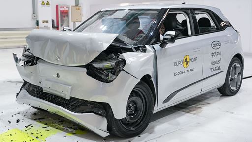 Dongfeng BOX Full Width Rigid Barrier test 2025 after crash