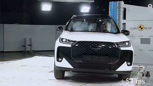 CHERY TIGGO 7 Side Pole test 2025