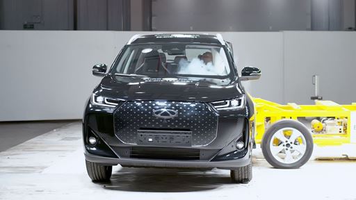 CHERY TIGGO 7 Side Mobile Barrier test 2025