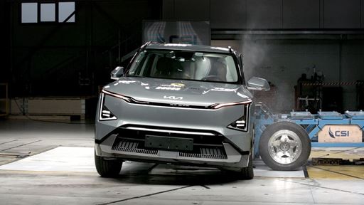Kia EV5 Side Mobile Barrier test 2025