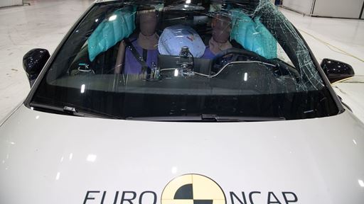 CUPRA Leon Far Side impact test 2025 after crash