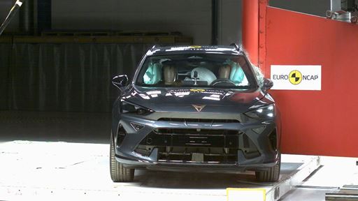 CUPRA Formentor Side Pole test 2025